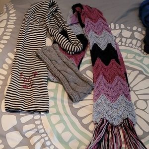 Very soft Scarves and ear warmer